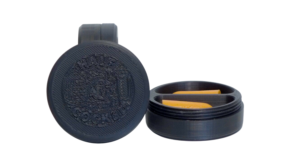 Compact Ear Plug Holder – Circular 2-Plug Disk