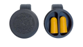 Compact Ear Plug Holder – Circular 2-Plug Disk