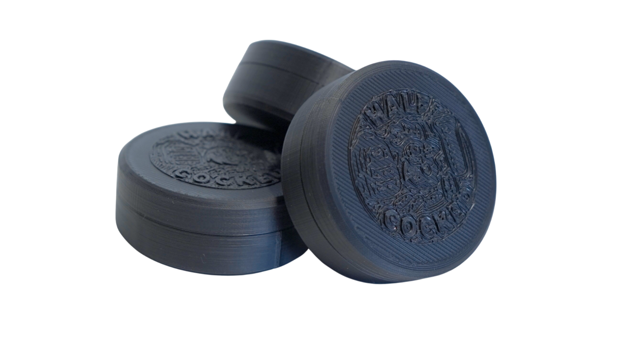 Compact Ear Plug Holder – Circular 2-Plug Disk