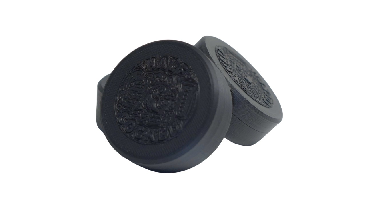 Compact Ear Plug Holder – Circular 2-Plug Disk